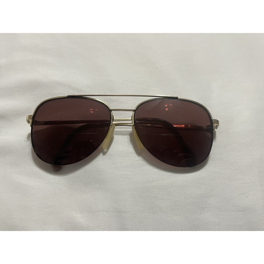 AUTHENTIC ZEISS WEST GERMANY 5860 GOLD EYEGLASSES FRAME 57-17-140